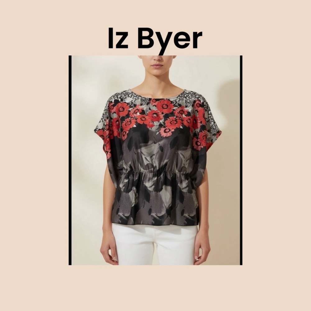 Women’s Short Sleeve Dress Blouse Size Medium